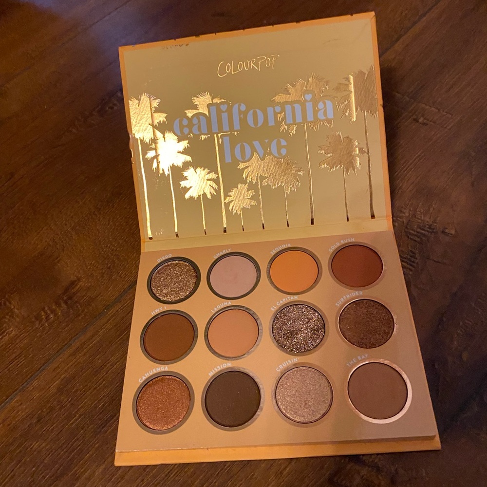 Color pop eye shadow palette